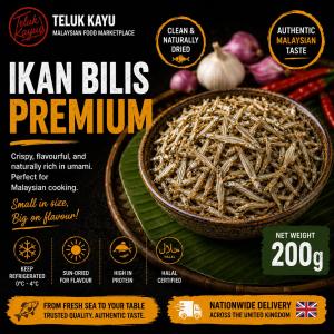 Ikan Bilis Mata Biru Pangkor