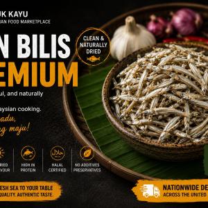 Ikan Bilis Mata Biru Pangkor